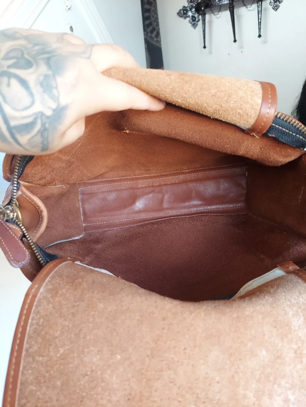 Vintage Coach British Tan Brighton Bag 9895 USA🤎🍂